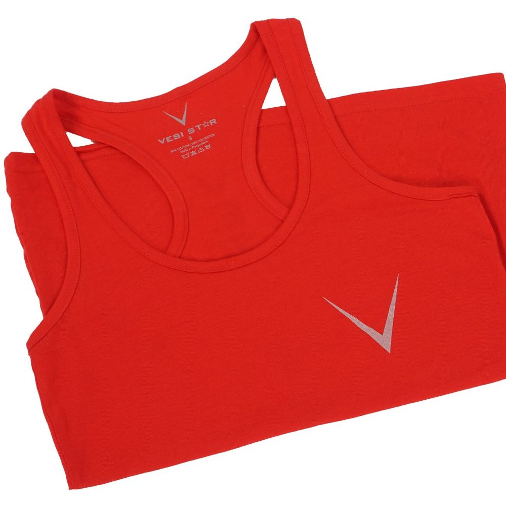Cotton Tank Top Racer Back - Picture 3 of 5